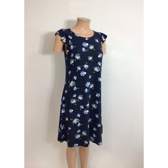 Old Navy Floral Dress Womens Small New - Picture 1 of 11